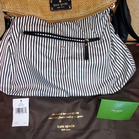 Kate Spade Sloan Leather & Weaved Shoulder Bag - Picture 8 of 8